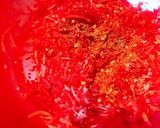 A picture of step 1 of Gajer ka pizza.