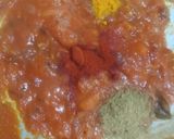 A picture of step 6 of Baby Corn Massala.