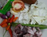 Foto langkah ke 1 dari resep Tongseng Bumbu Iris Kuah Gulai (no ulek2).