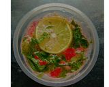 A picture of step 4 of Roohafza Mojito.