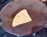 A picture of step 2 of Masala papad | Sweet and sour Masala papad platter.