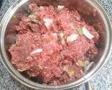 Foto del paso 1 de la receta: Lasaña de carne picada, horneada al baño María