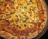 A picture of step 9 of Homemade Stuffed Crust Pizza.