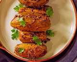 अचारी भरवां परवल - सफर के लिए बेस्ट (Pointed gourd stuffed with pickle masala- best for travelling) रेसिपी चरण 9 फोटो