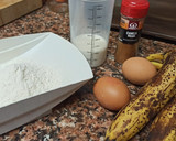 Foto del paso 1 de la receta: Tortitas de plátano