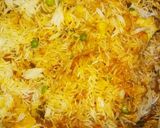 A picture of step 3 of Veg Biryani.