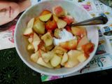 كومبو فروت سلاط صحية 🍎🍏🍑🍑