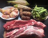 Foto del paso 1 de la receta: Pachamanca a la olla de barro