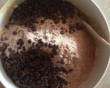 Foto langkah ke 3 dari resep Cookies coklat (foto step by step).