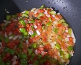 A picture of step 7 of Pasta Pizza.