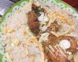 A picture of step 8 of Spicy Chicken chargha.