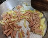 Foto langkah ke 3 dari resep Spaghetti Saus Carbonara Keju Simpel.