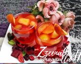 A picture of step 5 of Rose Peach Lemonade.