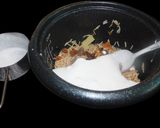 A picture of step 3 of Pulao with Sprouted Basmati Rice, Coconut Milk and Vegetables.