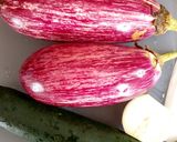 Une image de l'étape 1 de Gratin fondant aubergines graffitis courgettes.