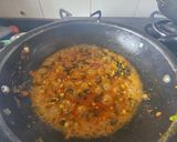 A picture of step 6 of Moong Beans Sprout Methi Curry With Basmati Rice.