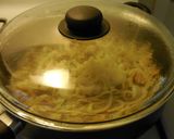 A picture of step 6 of Tuna & Cabbage Spaghetti Pasta.