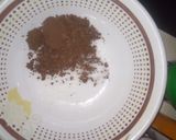 A picture of step 1 of Dalgona coffee.