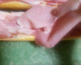 Foto del paso 9 de la receta Pan con beicon queso y jamón york