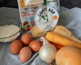 Une image de l'étape 1 de Clafoutis salé aux légumes d'hiver.