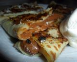 Foto del paso 13 de la receta: Panqueques acaramelados con dulce de leche y crema chantilly