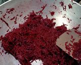 A picture of step 1 of Beetroot Ladoo.