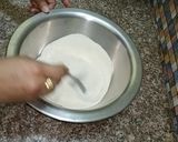 A picture of step 1 of Gol gappa chat 😋😋.
