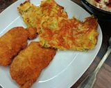 Ropogós cukkinis lepény a sütőből recept fázis 5 fotója