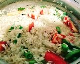 A picture of step 1 of Egg Biryani with Mix Veggies.