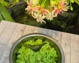 Foto langkah ke 3 dari resep Dadar Gulung Coklat Isi Unti Matcha Istimewa 💚.