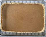 A picture of step 3 of Maple Pecan Shortbread Bars.