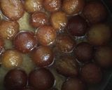 A picture of step 9 of Gulab Jamun.