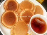 Semolina mini pancakes