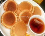 A picture of step 5 of Semolina mini pancakes.