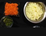 A picture of step 1 of Dry Manchurian.