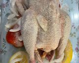 Foto langkah ke 3 dari resep Roasted chicken with garlic herb.