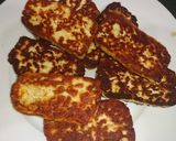 A picture of step 4 of Fried Haloumi Cheese.