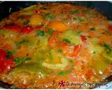 Steamed mussels with colored peppers and feta cheese recipe step 5 photo