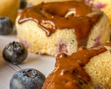 Foto del paso 2 de la receta: Donuts de vainilla y arándanos