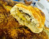 Foto del paso 6 de la receta: ARROLLADOS DULCES 1) manzana/pasas de uva—2) membrillo/nueces 😋🤩👏