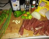 Foto del paso 1 de la receta: Daditos de res con especias y salsa soya