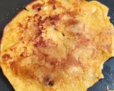 A picture of step 3 of Mango Dryfruits Pan Cake.