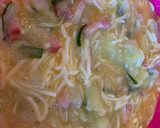 Foto del paso 4 de la receta: Pastel de calabacín con queso y bacon