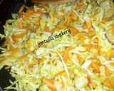 A picture of step 2 of Colourful spring rolls.
