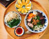Hình bước làm 4 của món Nui nấu sườn non