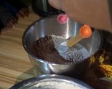 A picture of step 10 of 3 flavors Cake (CHOCOLATE, VANILLA, RED VELVET CAKES).