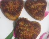 A picture of step 4 of Broccoli hearts.