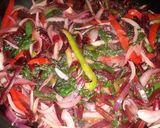 Foto del paso 6 de la receta: Tortilla y ensalada de remolacha