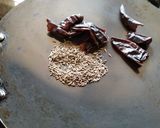 A picture of step 4 of Ghuugni Chaat.