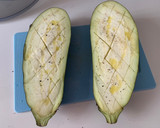 Foto del paso 1 de la receta: Hummus de berenjena saludable y rápido